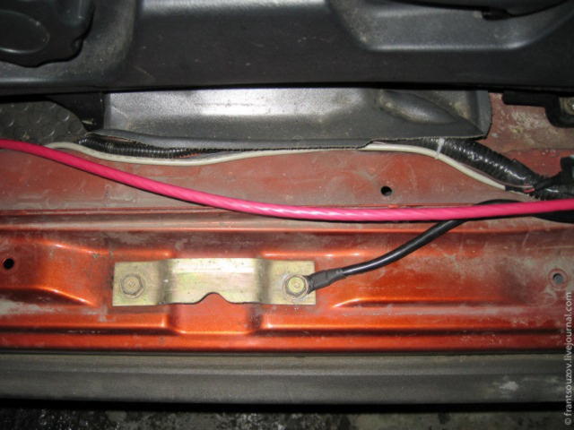 Как протянуть провод от аккумулятора в салон - Автомобильный портал AutoMotoGid